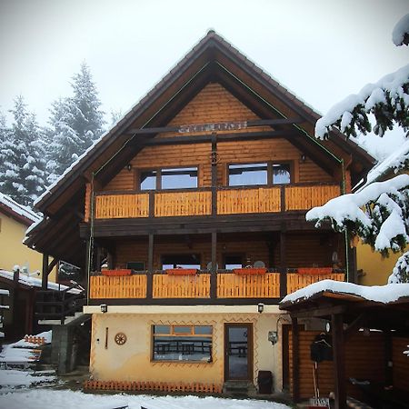Cabana "Trei Brazi " Retezat Rîu de Mori エクステリア 写真
