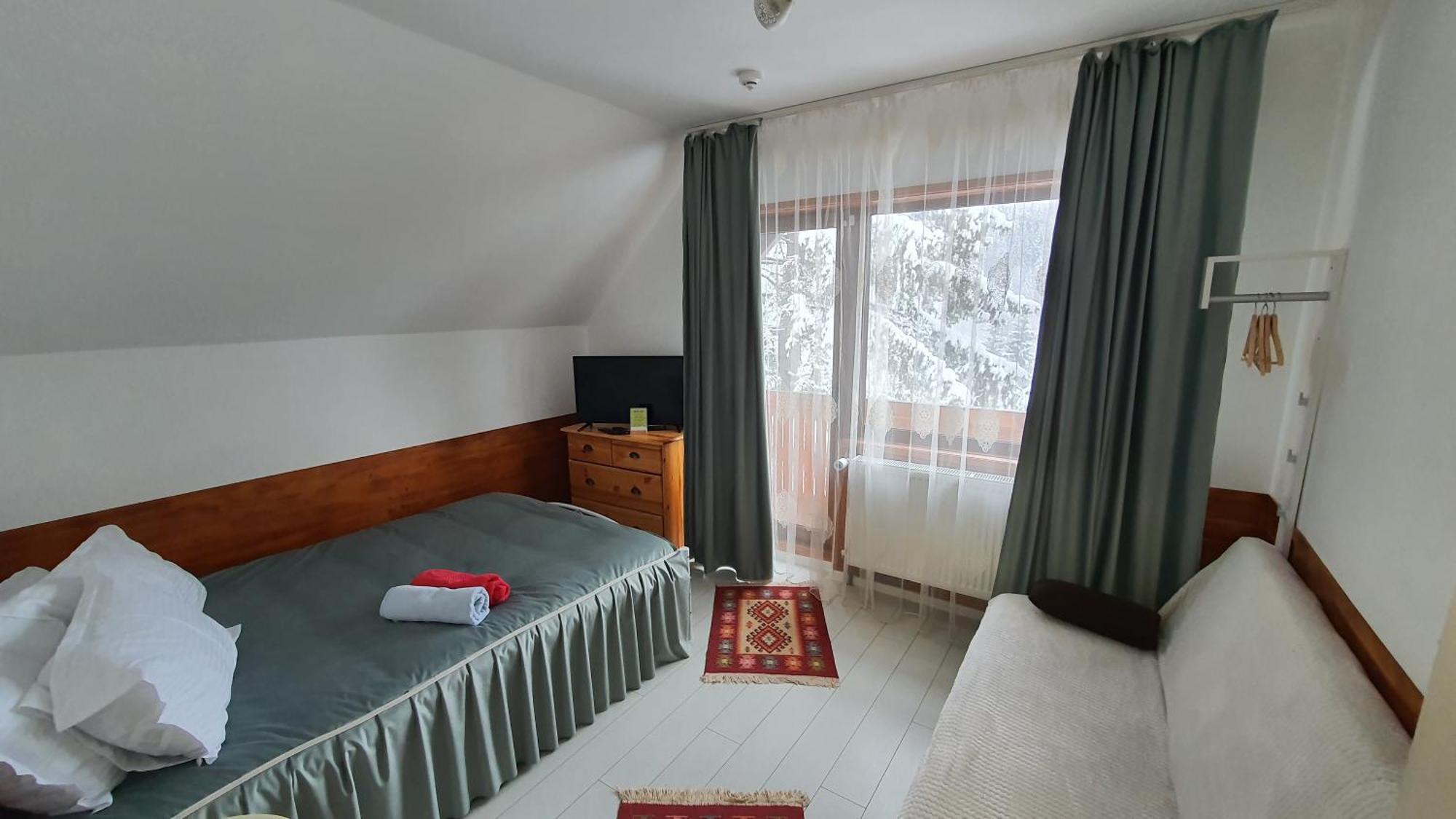 Cabana "Trei Brazi " Retezat Rîu de Mori エクステリア 写真